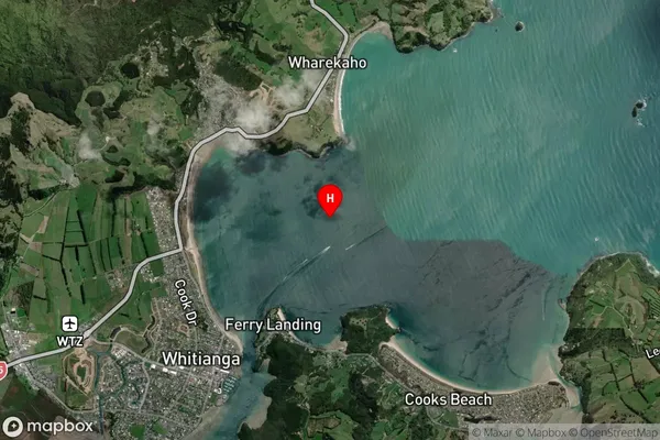 Maramaratotara Bay,Waikato Satellite Map