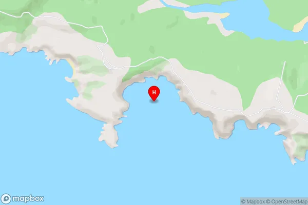 Marks Bay,Otago Area Map