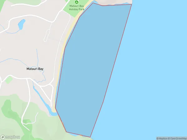 Matauri Bay, Otago Polygon Area Map