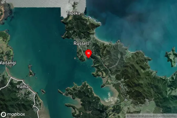 Matauwhi Bay,Northland Satellite Map