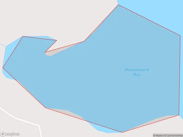 Matawhaura Bay, Bay of Plenty Polygon Area Map