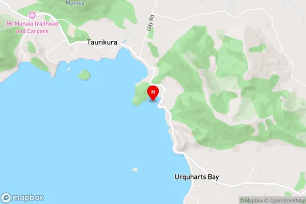 McKenzie Bay,Northland Area Map