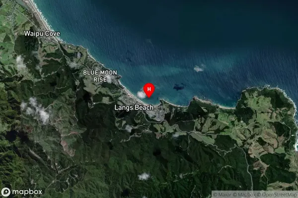McKenzie Cove,Northland Satellite Map