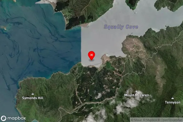 McLaren Bay,Marlborough Satellite Map