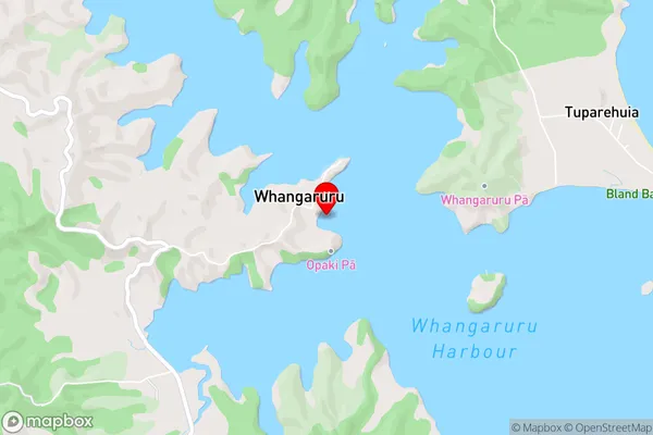 McQuarie Bay,Northland Area Map