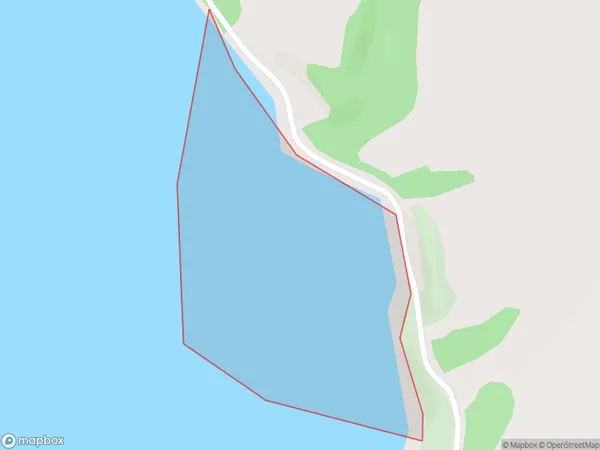 Meiklejohns Bay, Otago Polygon Area Map