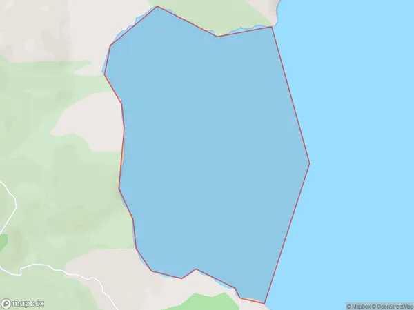 Melville Cove, Marlborough Polygon Area Map