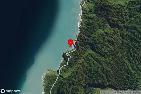 Meybille Bay,West Coast Satellite Map