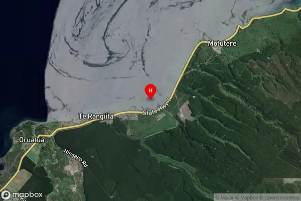 Otaiatoa Bay,Waikato Satellite Map