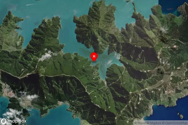 Missionary Bay,Marlborough Satellite Map
