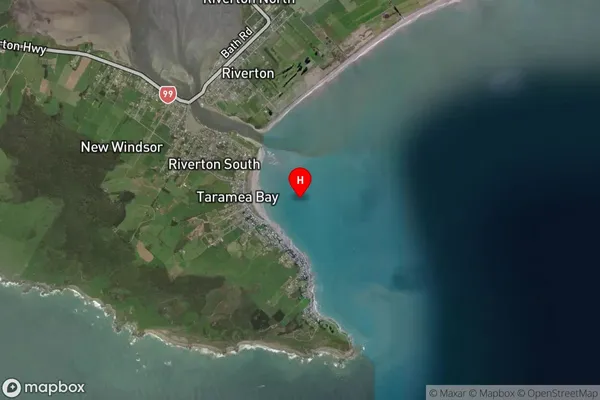 Mitchells Bay,Southland Satellite Map