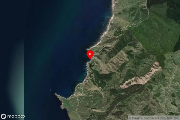 Moemoto Bay,Hawke's Bay Satellite Map