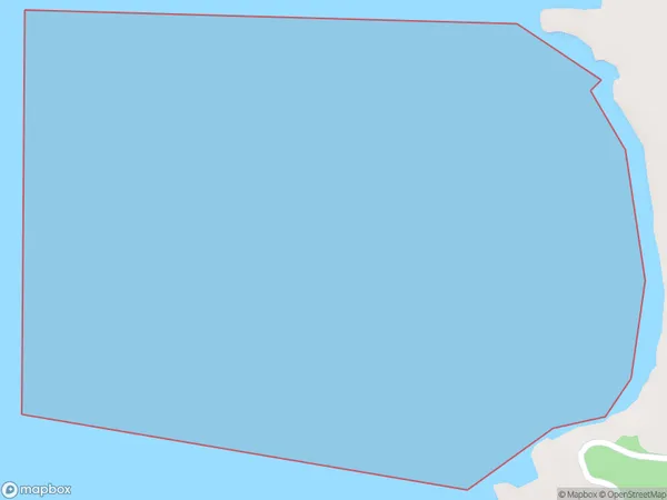 Moemoto Bay, Hawke's Bay Polygon Area Map