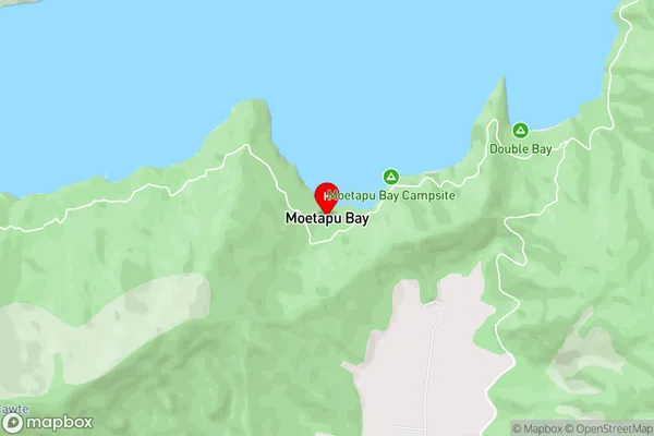 Moetapu Bay,Marlborough Area Map