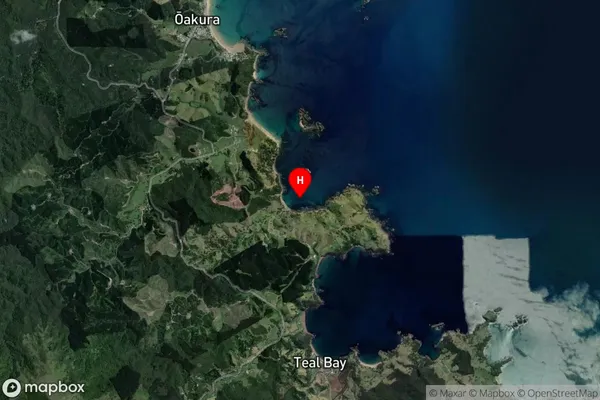 Mohei Bay,Northland Satellite Map