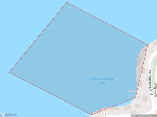 ZipCode 7220 Map for Moikarurangi Bay