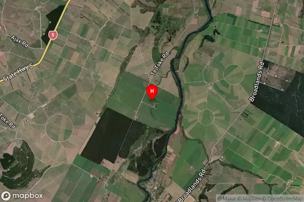 Kopaki,Waikato Satellite Map