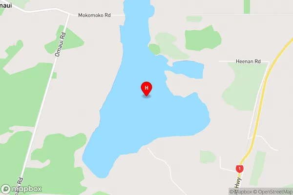 Mokomoko Inlet,Southland Area Map