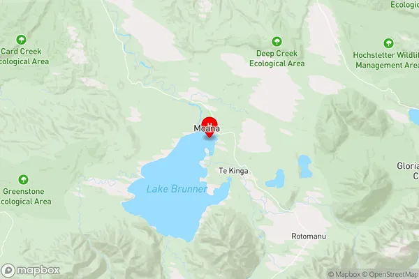 Molloy Bay,West Coast Region Map