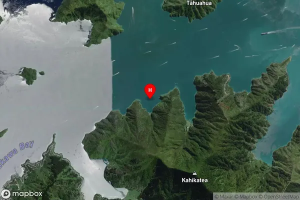 Monkey Bay,Marlborough Satellite Map