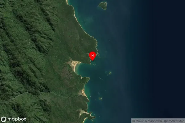 Mosquito Bay,Tasman Satellite Map
