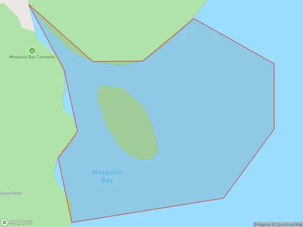 Mosquito Bay, Tasman Polygon Area Map