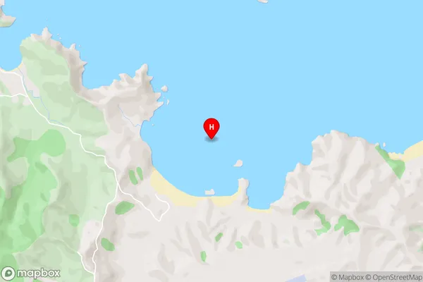 Motukahakaha Bay,Northland Area Map