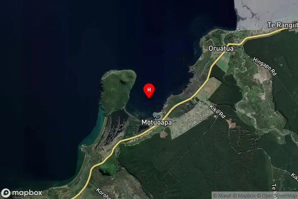 Motuoapa Bay,Waikato Satellite Map