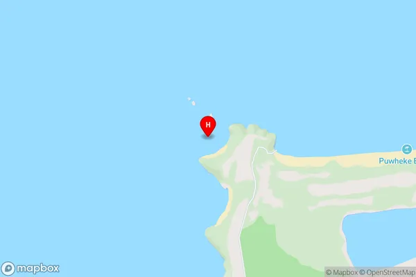 Motutara Bay,Northland Area Map