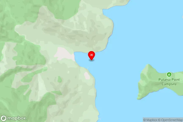 Mud Bay,Marlborough Area Map