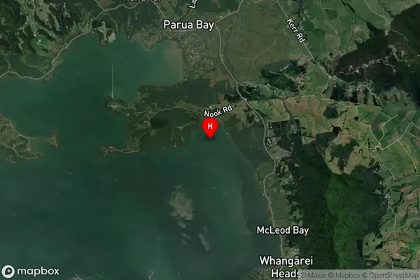 Munro Bay,Northland Satellite Map