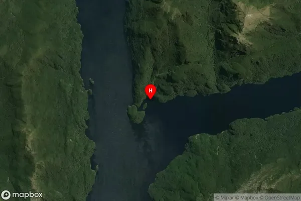 Muscle Cove,Southland Satellite Map
