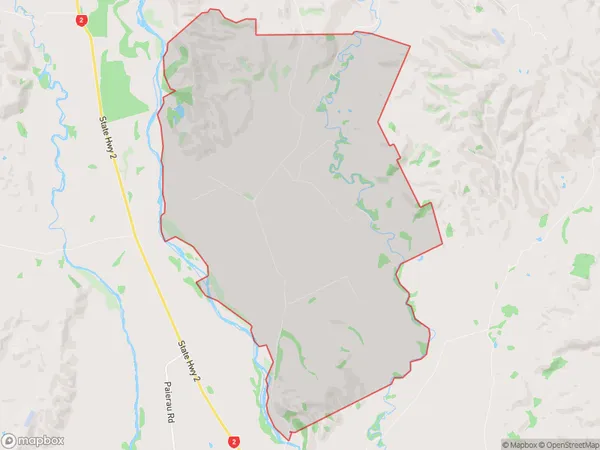 Kopuaranga, Wellington Polygon Area Map