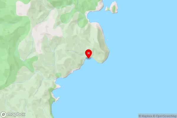 Neaves Bay,Waikato Area Map