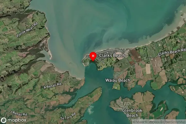 Ngahere Bay,Auckland Satellite Map