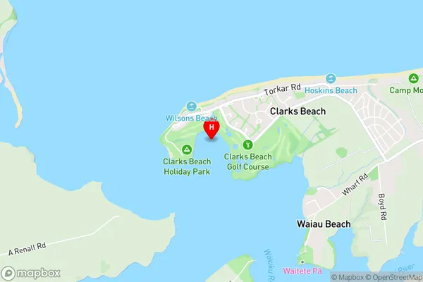 Ngahere Bay,Auckland Area Map