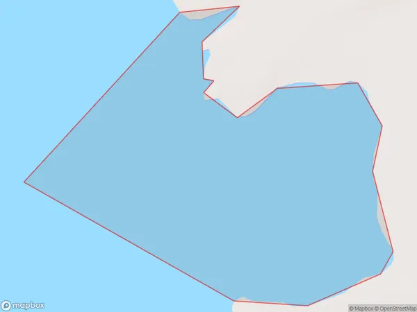Ngararahae Bay, Waikato Polygon Area Map
