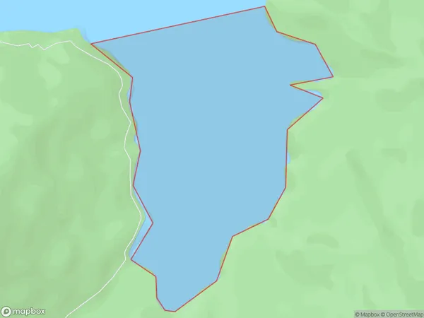 Ngawhakawhiti Bay, Marlborough Polygon Area Map