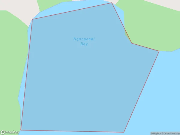 Ngongoahi Bay, Bay of Plenty Polygon Area Map