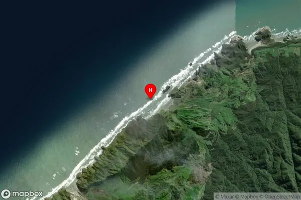 Nguroa Bay,Tasman Satellite Map