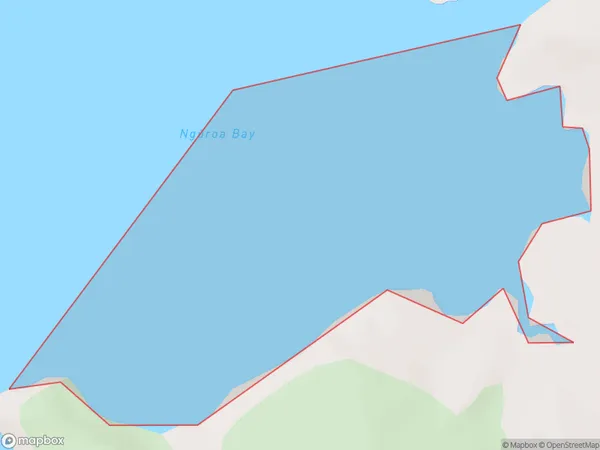Nguroa Bay, Tasman Polygon Area Map