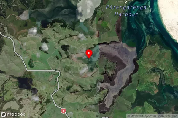 Ngutukorari Bay,Northland Satellite Map