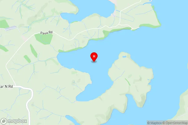 Ngutukorari Bay,Northland Area Map