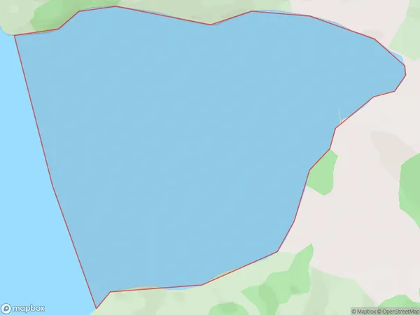 Nikau Bay, Marlborough Polygon Area Map