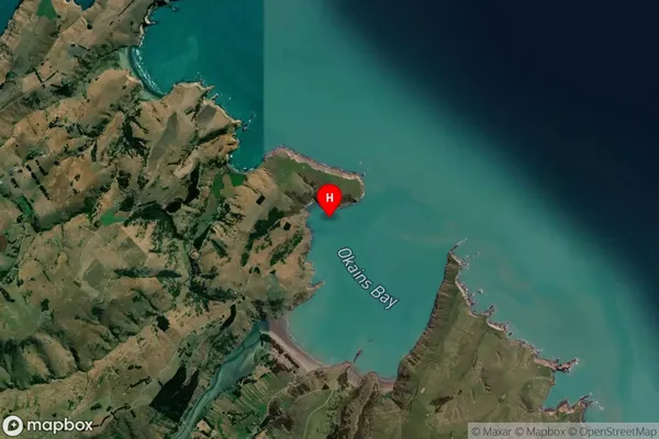 North West Bay,Canterbury Satellite Map