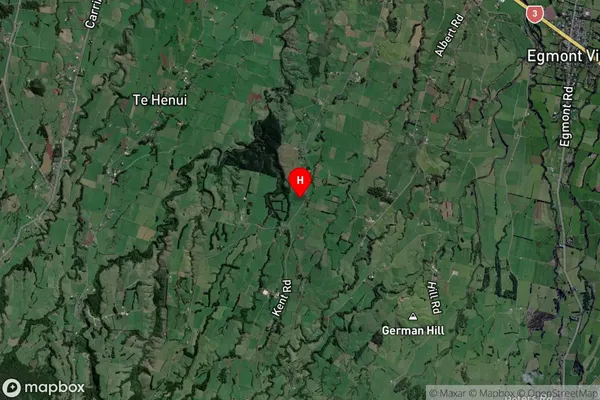 Korito,Taranaki Satellite Map