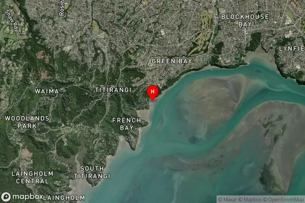 Oatoru Bay,Auckland Satellite Map