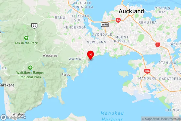 Oatoru Bay,Auckland Region Map