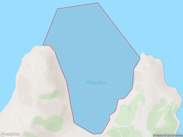 Ohau Bay, Wellington Polygon Area Map