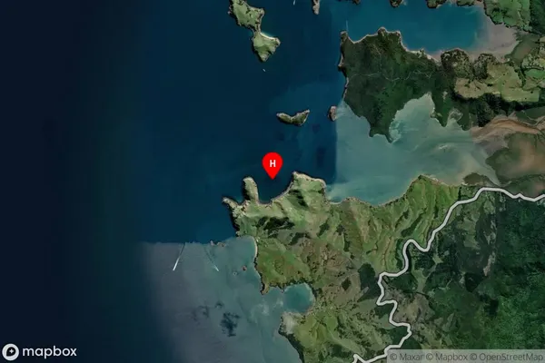 Ohauhunga Bay,Waikato Satellite Map